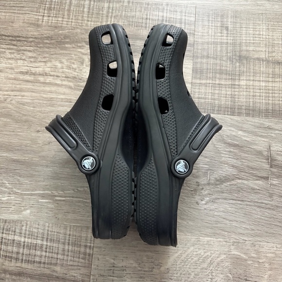 Crocs Unisex Adult Black Crocs Clogs - Picture 6 of 10